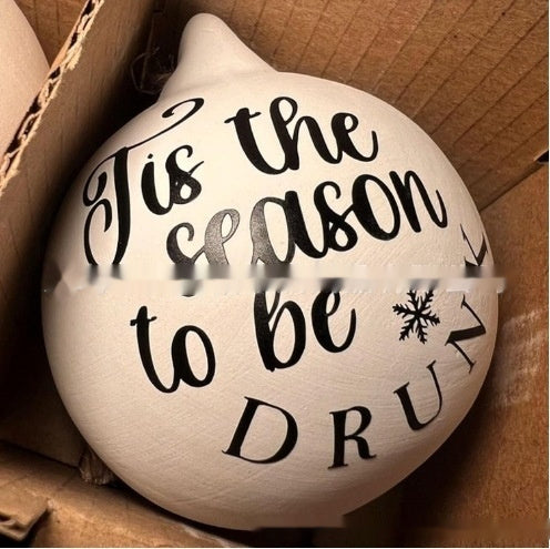 Holiday Christmas Ball Prank Decorations