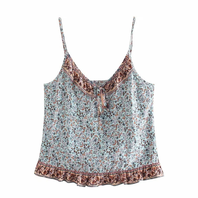 Holiday style floral sling