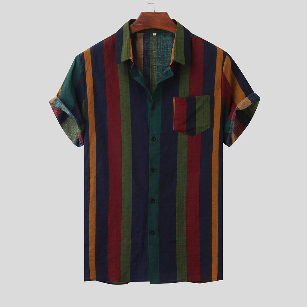 Printed shirt holiday style