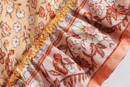 Holiday style floral sling