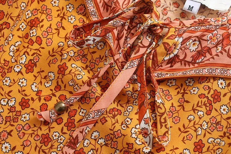 Holiday style floral sling