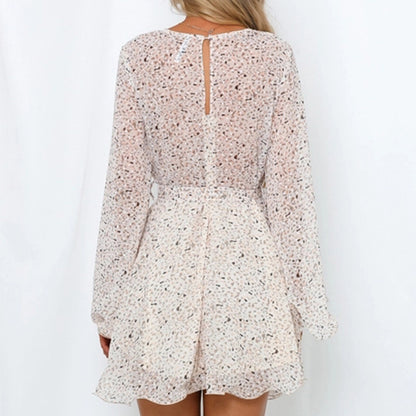 Lace-up holiday skirt