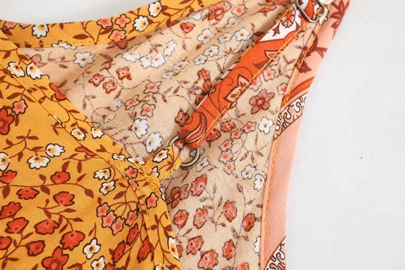 Holiday style floral sling