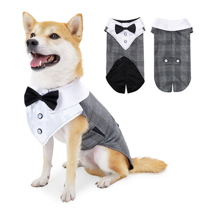 Holiday Wedding Party Dog Clothes