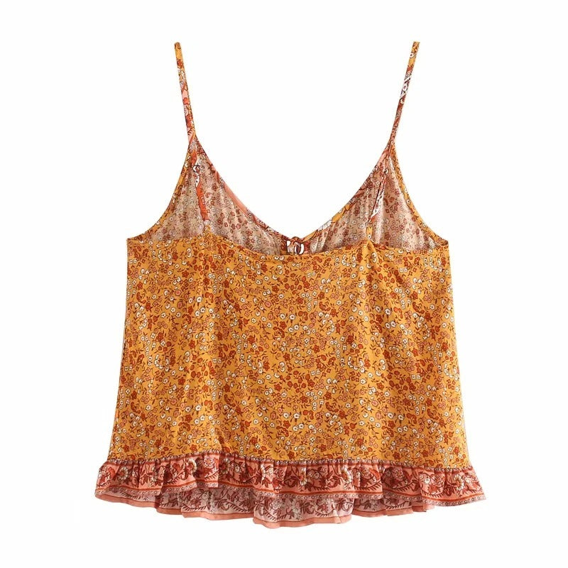 Holiday style floral sling