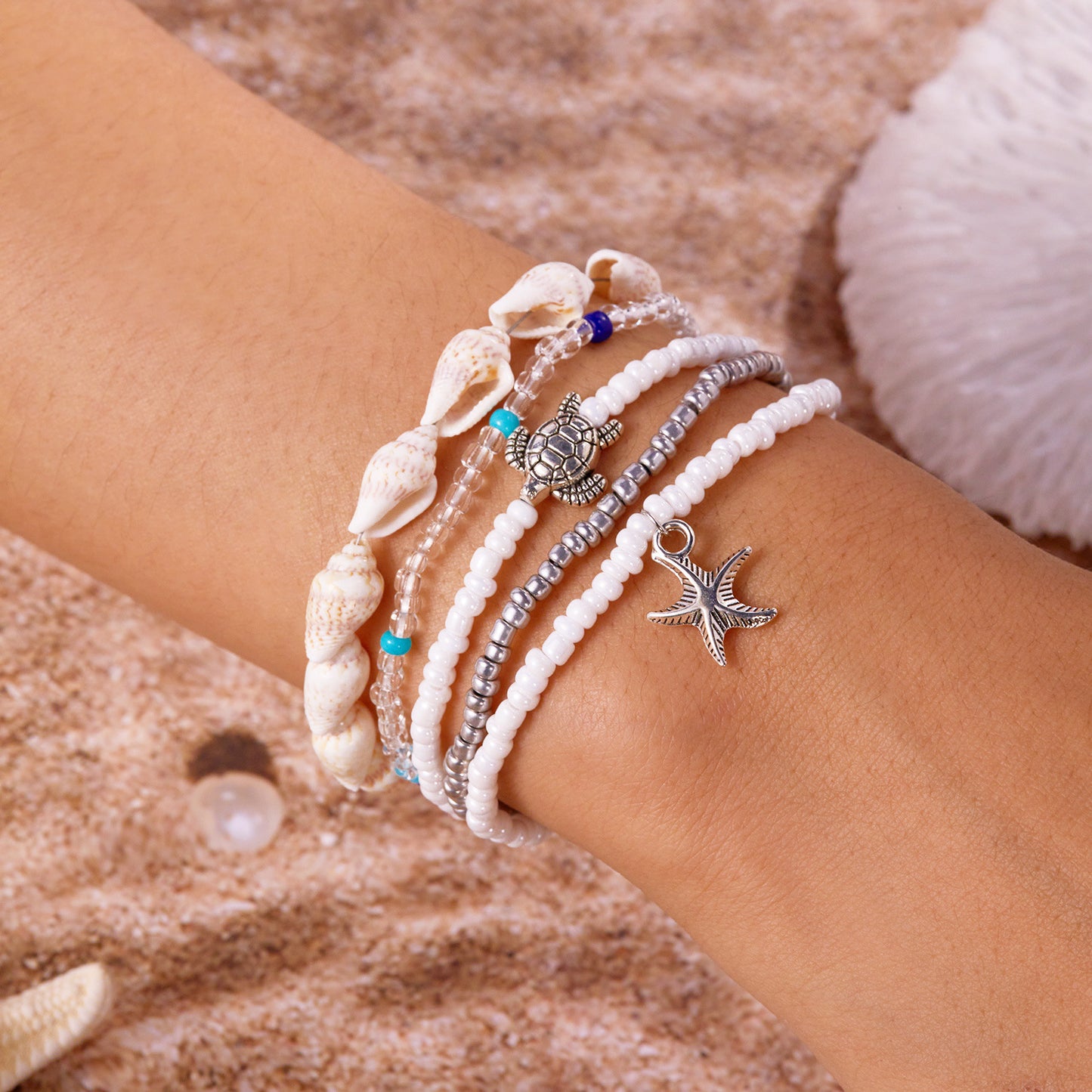 Bohemian Holiday Bracelet Suit Women