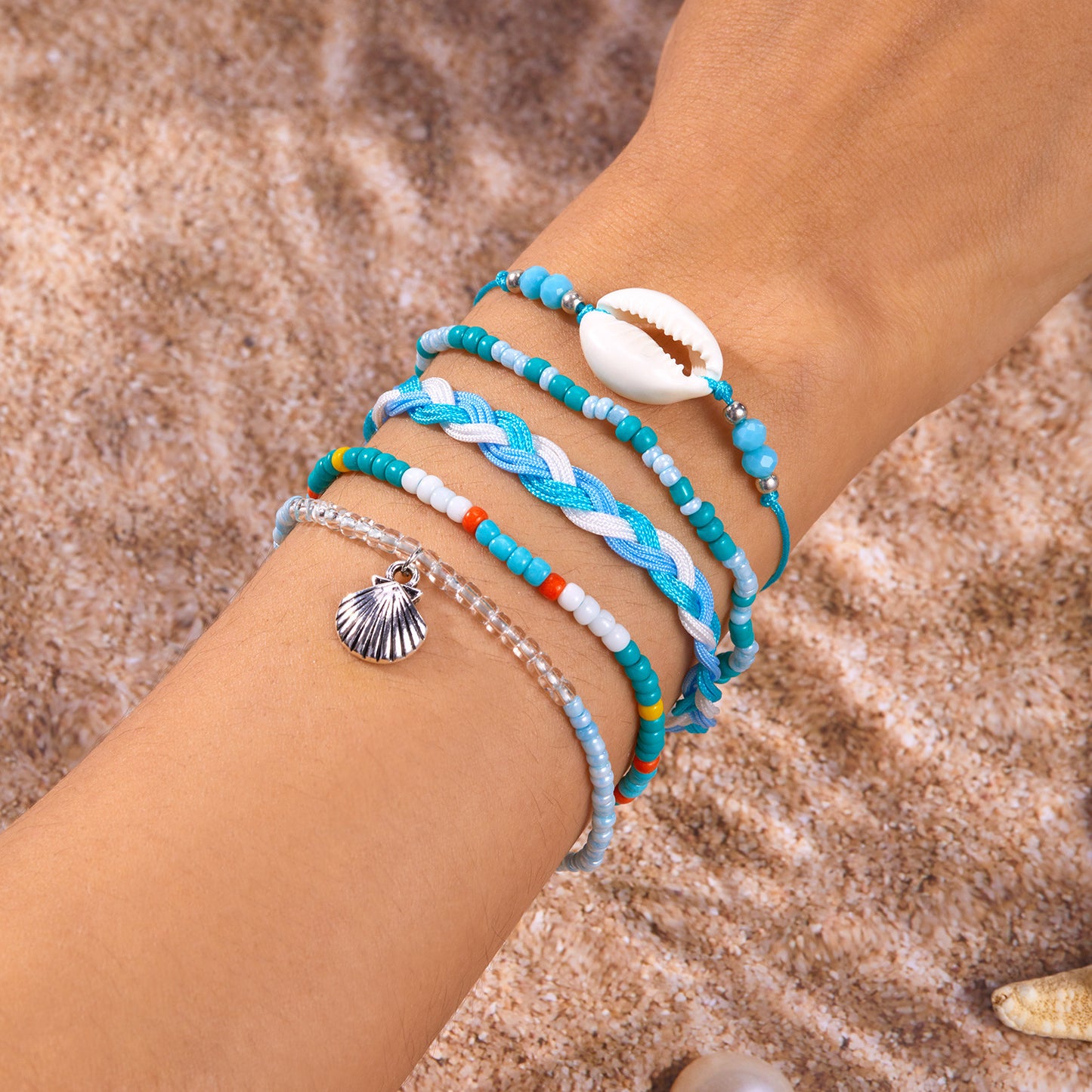 Bohemian Holiday Bracelet Suit Women