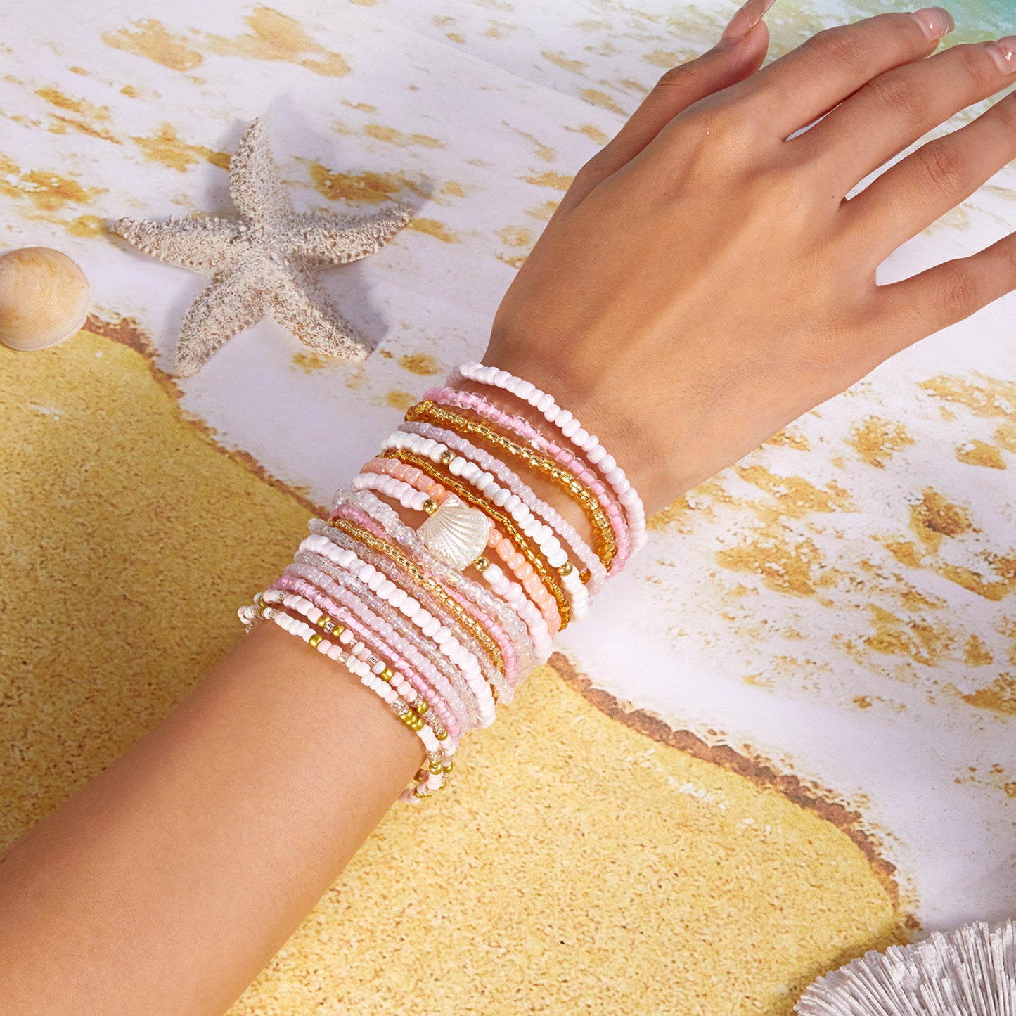 Bohemian Holiday Bracelet Suit Women