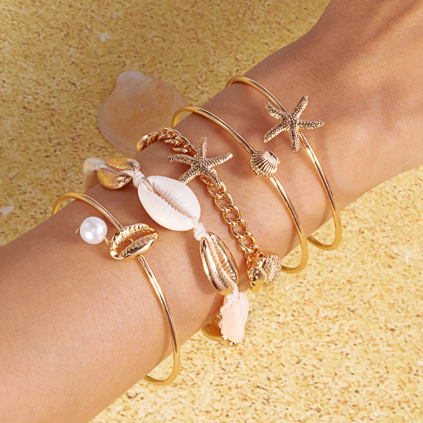 Bohemian Holiday Bracelet Suit Women