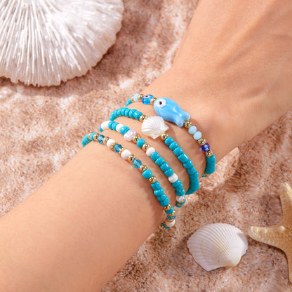 Bohemian Holiday Bracelet Suit Women