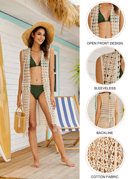 Sanya Beach Holiday Knitted Blouse
