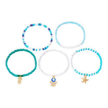 Bohemian Holiday Bracelet Suit Women