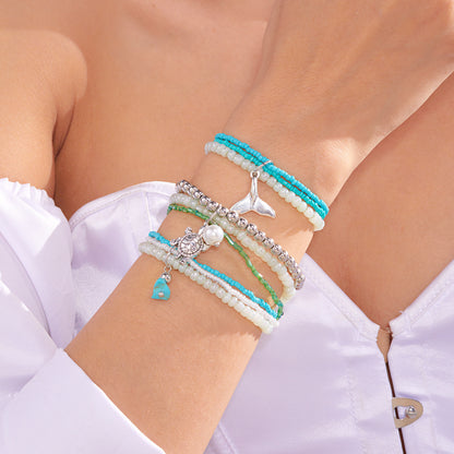 Bohemian Holiday Bracelet Suit Women