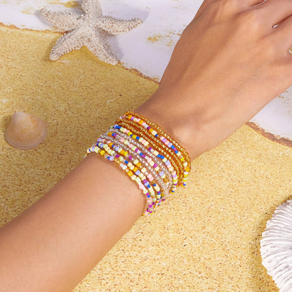 Bohemian Holiday Bracelet Suit Women