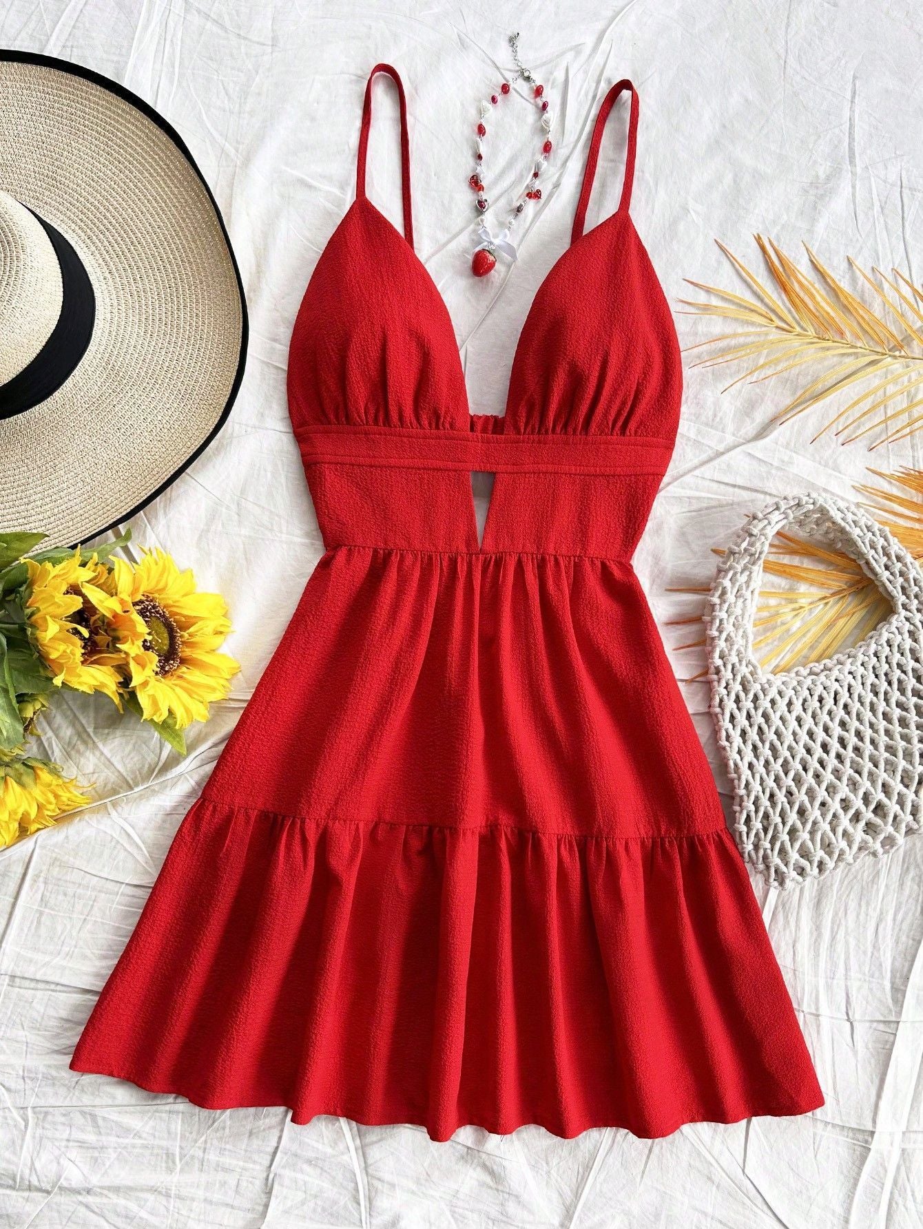 Holiday Dress Women's Sleeveless Backless