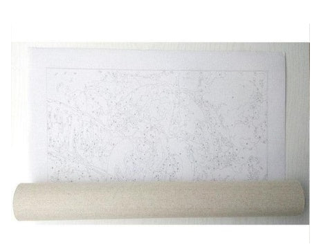 Holiday Traffic Digital Oil Painting