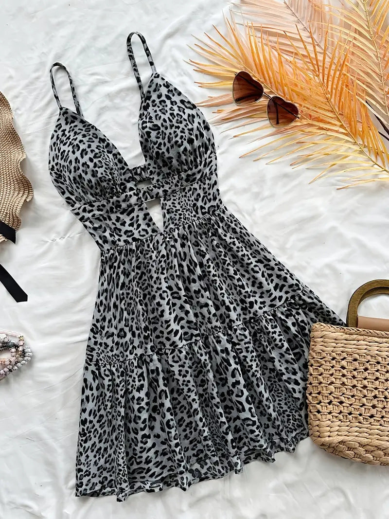 Holiday Dress Women's Sleeveless Backless