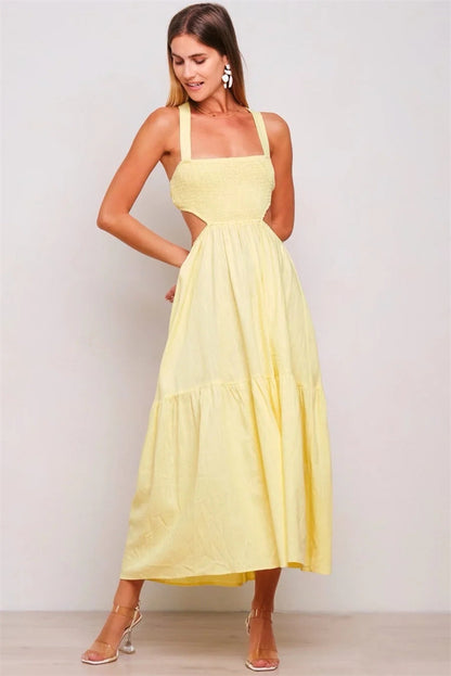 Sexy Halterneck Swing Dress Holiday