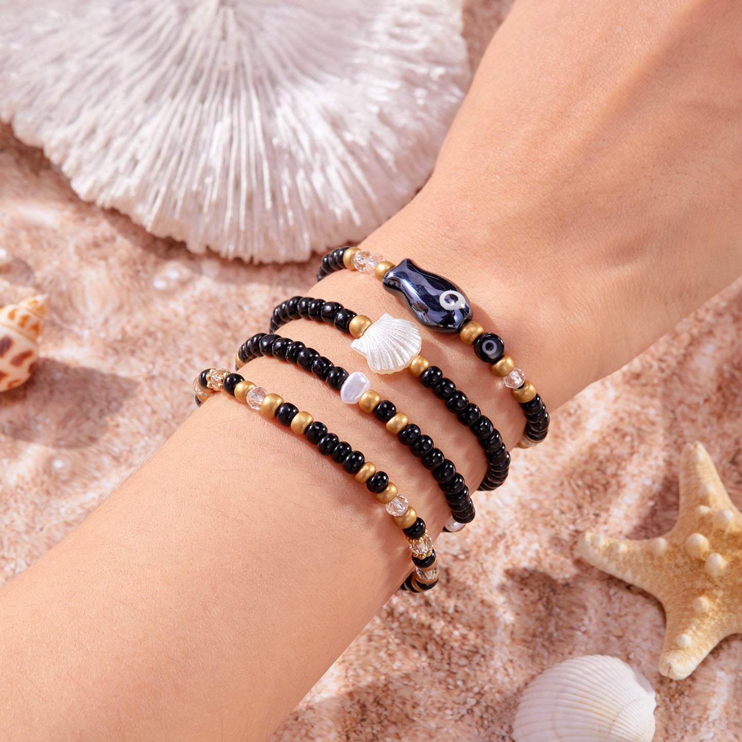 Bohemian Holiday Bracelet Suit Women