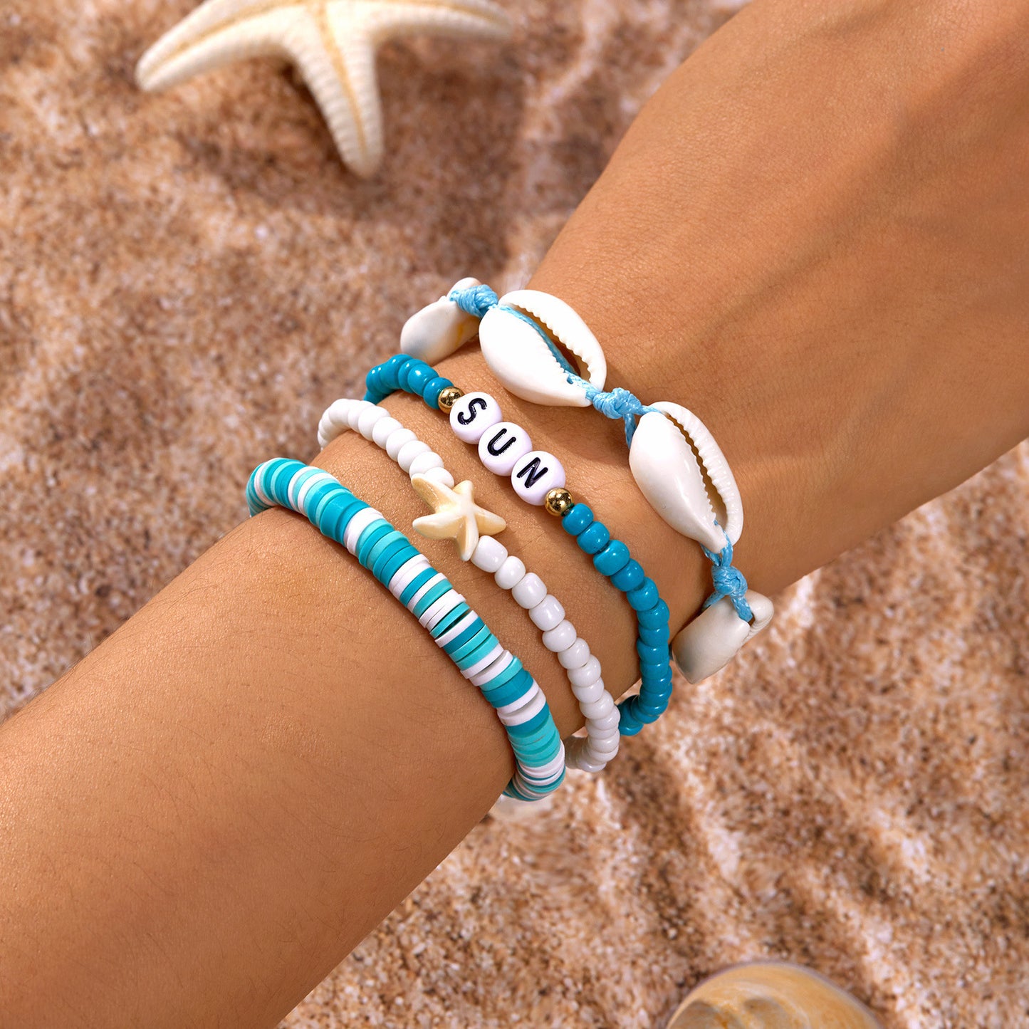 Bohemian Holiday Bracelet Suit Women
