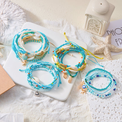 Bohemian Holiday Bracelet Suit Women